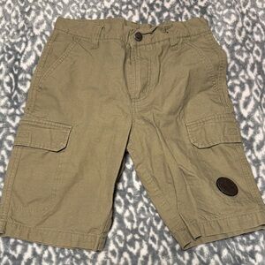 Timberland Boys Olive Cargo Shorts